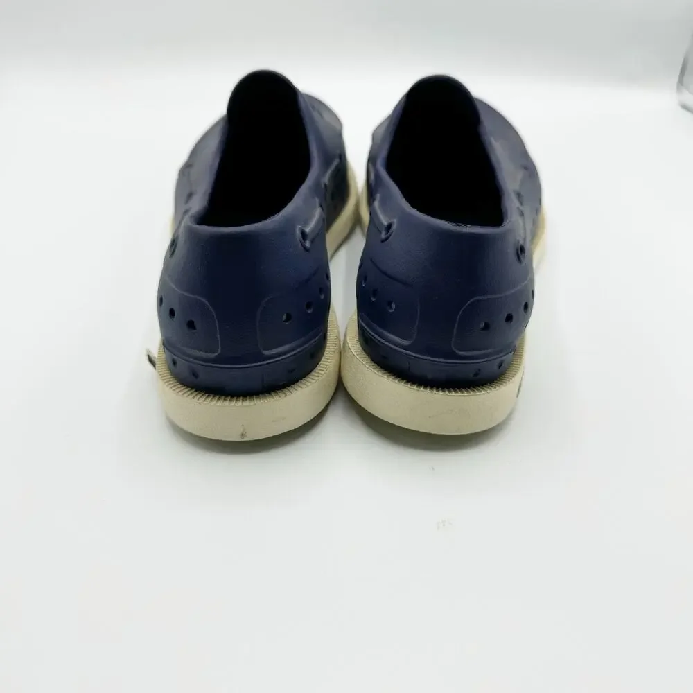Native Unisex Howard Sugarlite Slip on Rubber Loafers Boat Shoes M8/W10 Navy